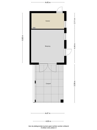 Floorplan - Rijf 10, 5291 NW Gemonde